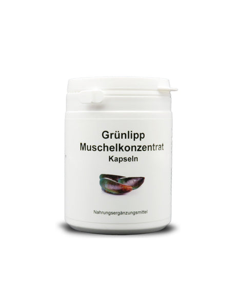 Grünlipp Muschelkonzentrat - Зеленоуста мида 500 mg, 120 капсули Karl Minck - Feel You