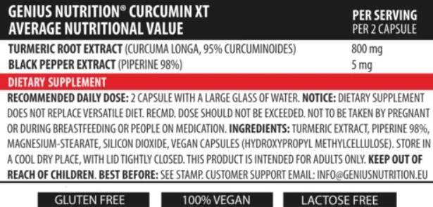 Curcumin XT - 90 kapszula