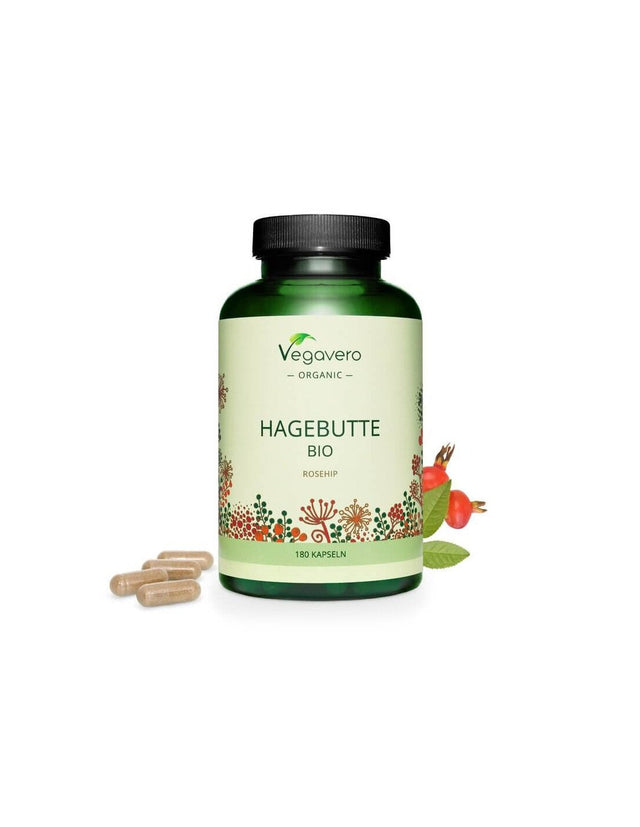 Hagebutte Bio/ Био Шипка, 180 капсули, 100% Vegan Vegavero - Feel You