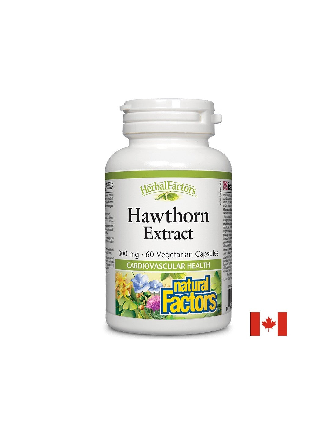 Hawthorn - Strength for the heart, balance for the nervous system, 465 mg, 60 capsules
