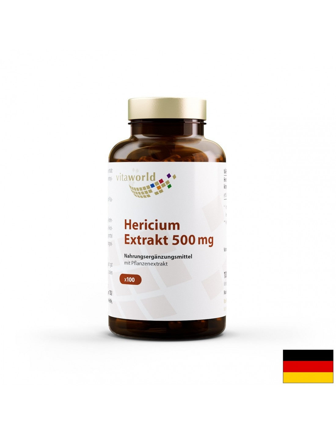 Hericium extrakt / Hericium 500 mg, 100 capsules