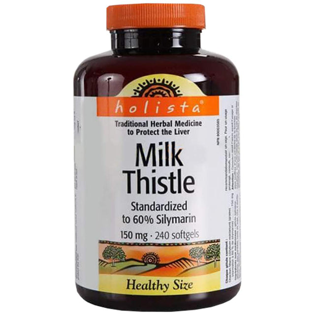 Milk Thistle Holista 150 mg - 240 Гел капсули - Feel You