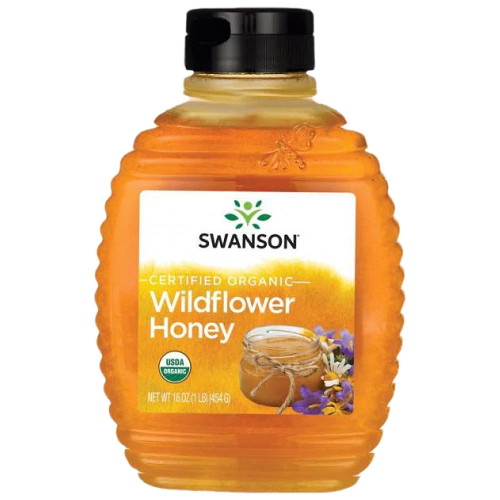 Certified Organic Wildflower Honey 454 grams