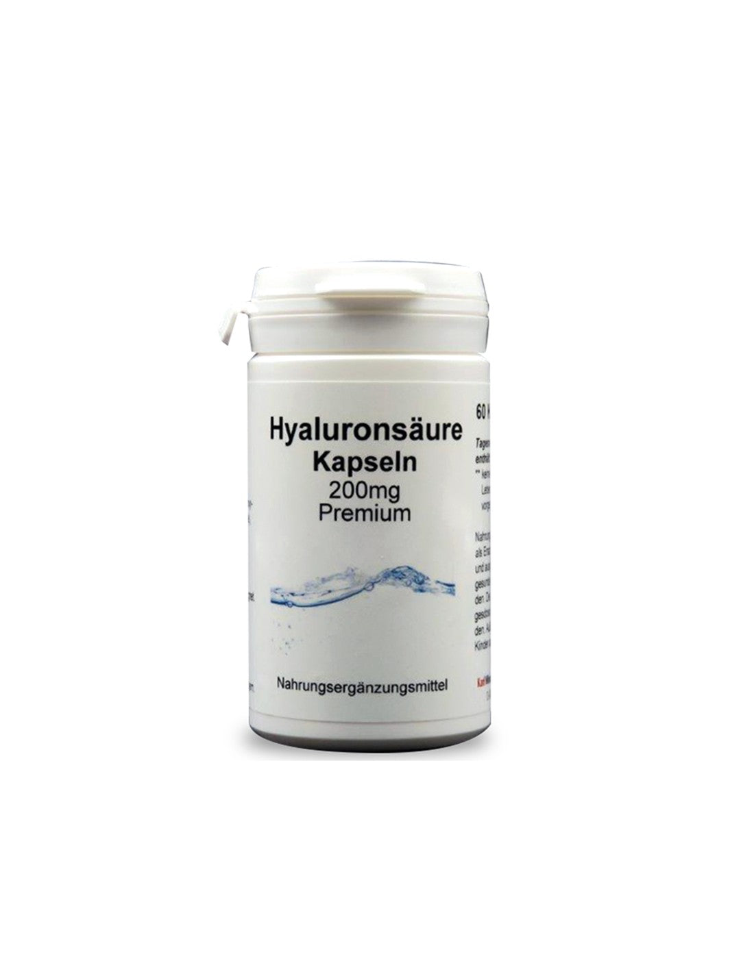 Hyaluronsäure Premium - Хиалуронова киселина премиум 200 mg, 60 капсули Karl Minck - Feel You