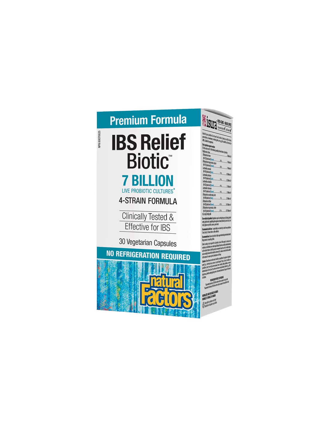 IBS Relief Biotic™ | 7 Billion Live Cultures, 4 Strains - 30 капсули - Feel You