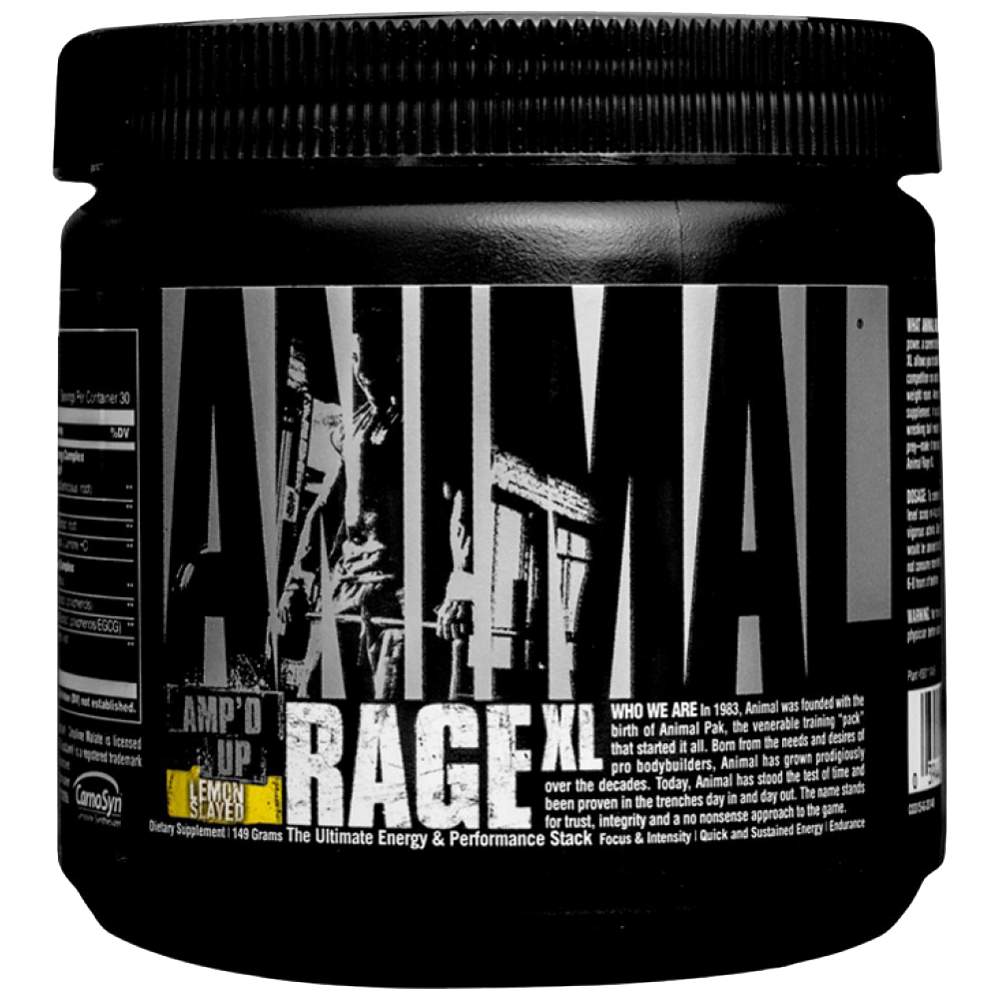 Animal Rage XL - 151 gramas