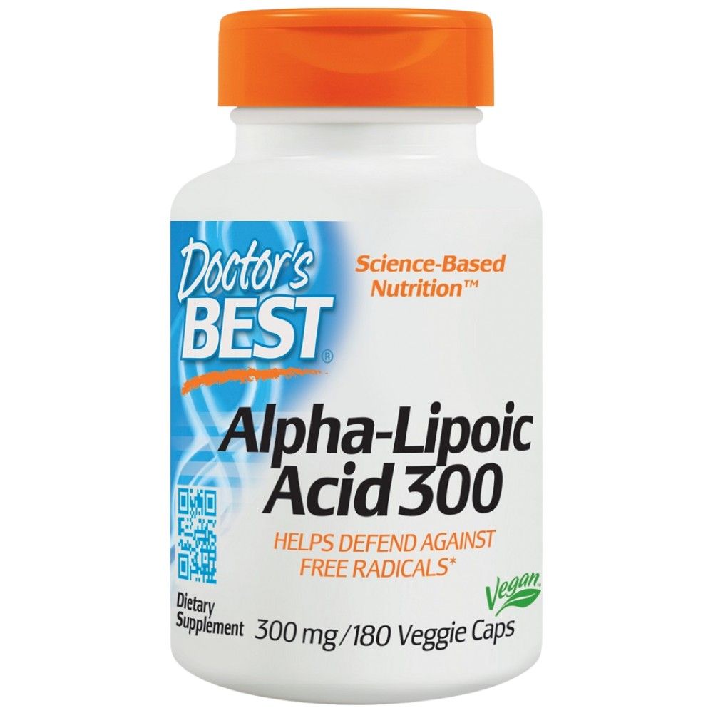 Melhor ácido alfa lipóico 300 mg - 180 cápsulas