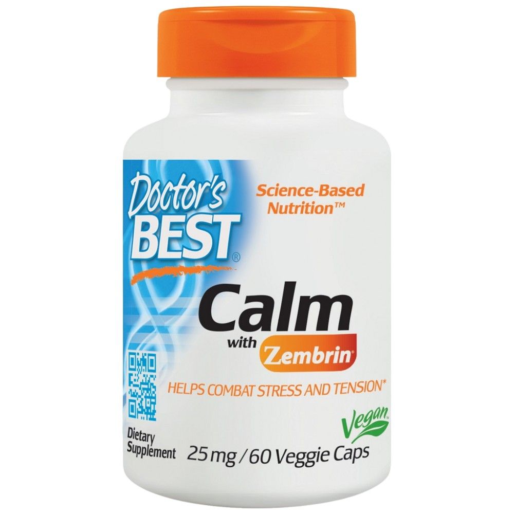 Melhor calma com Zembrin 25 mg - 60 cápsulas