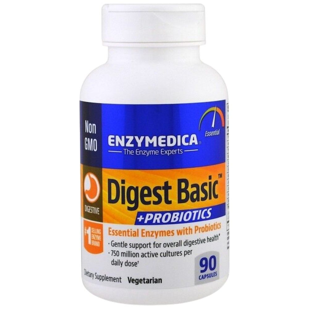 Digest Basic + Probiotics - 90 capsules