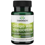 Ginkgo with Vinpocetine (Standardized) 40 mg - 60 capsules