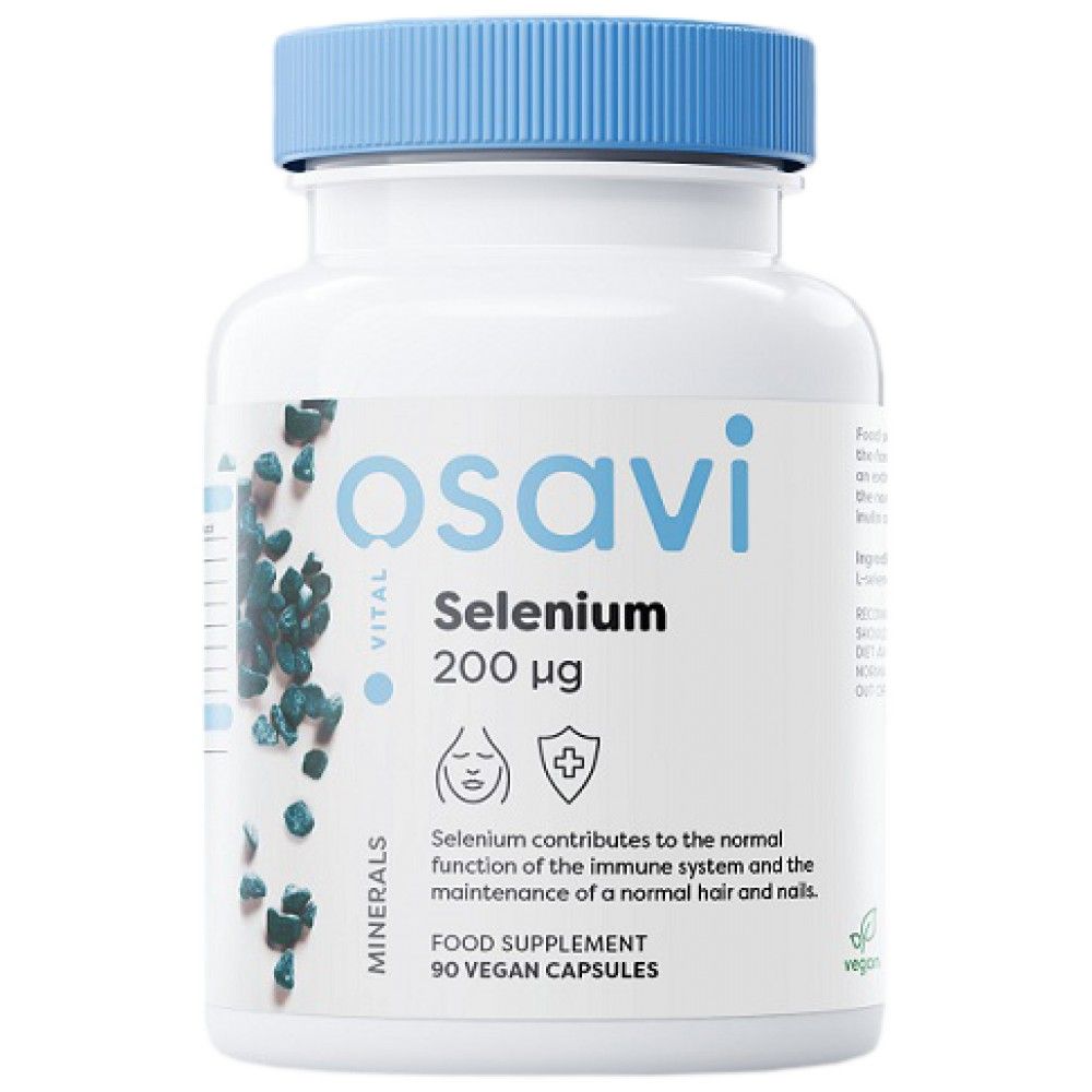 Seleniu 200 mcg - 90 de capsule