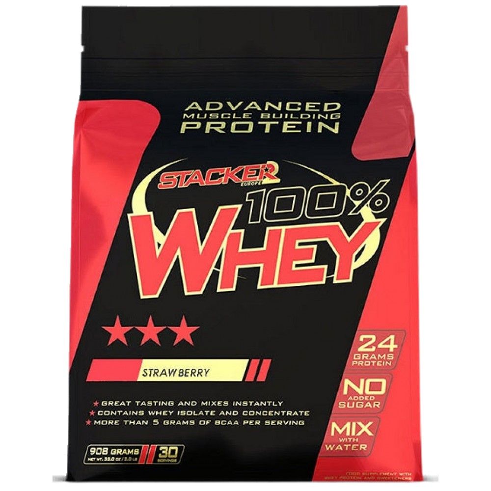 100% Whey - 908 Gramm