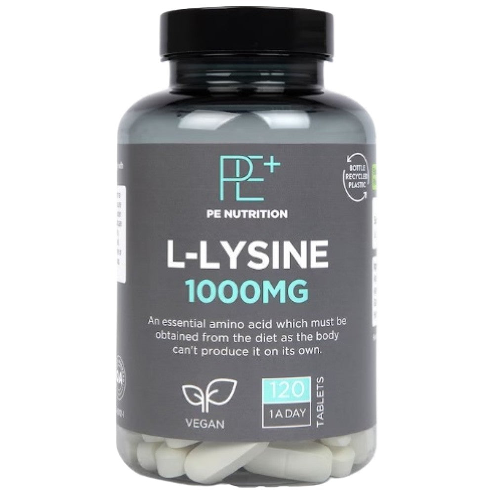 PE mitybos | L -lizinas 1000 mg - 120 tablečių