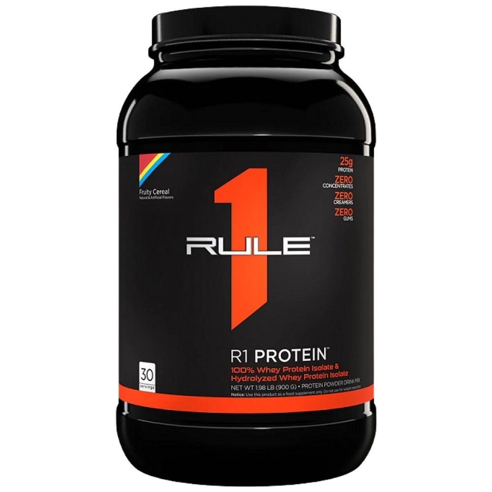 Proteina R1 | 100% zer izolat și zer hidrolizat - 855-930 grame