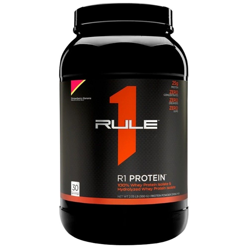 Proteina R1 | 100% zer izolat și zer hidrolizat - 855-930 grame