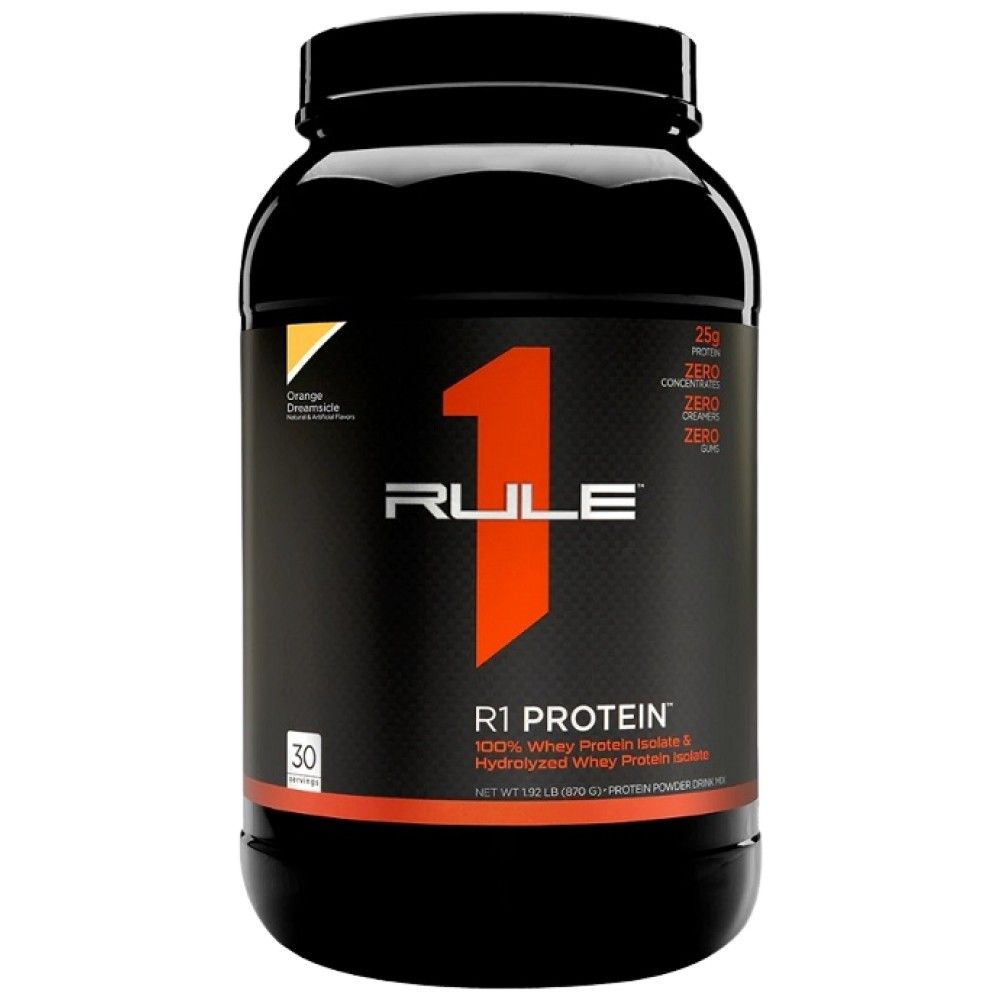 R1 Protein | 100% Molke -Isolat & Molkehydrolyzat - 855-930 Gramm