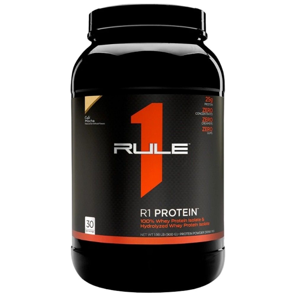 R1 Protein | 100% Molke -Isolat & Molkehydrolyzat - 855-930 Gramm