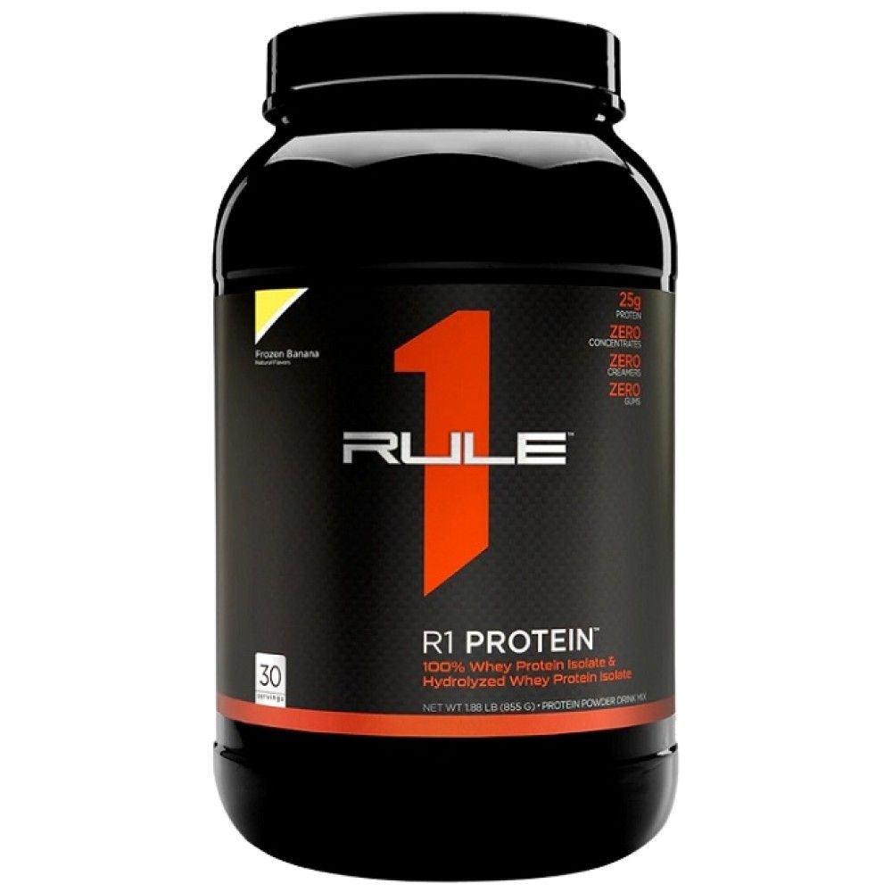 Proteina R1 | 100% zer izolat și zer hidrolizat - 855-930 grame