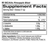 BCAA | 100% mikronizuotas 2: 1: 1 BCAA formulė - 240 gramų