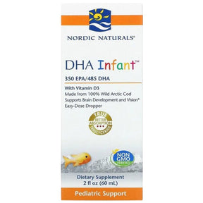 DHA Infant | 350 mg EPA / 485 mg DHA - 60 ml - Nutra Best Europe