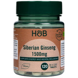 Siberian Ginseng 1500 mg - 120 Таблетки - Feel You