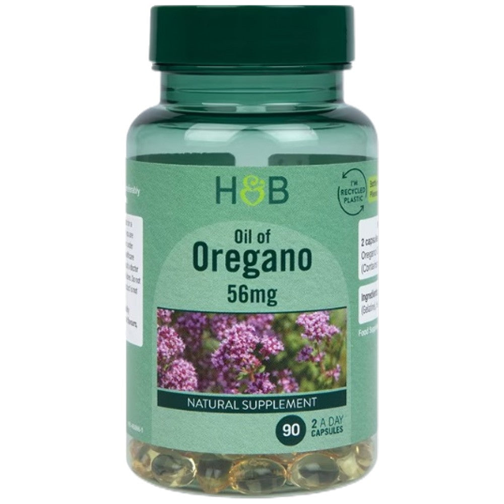 Ueleg vun Oregano 56 mg - 90 Kapselen