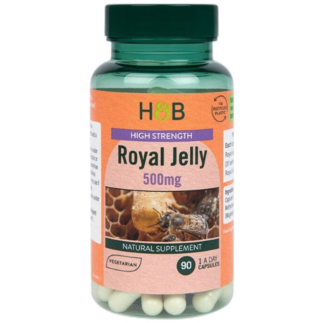 High Strength Royal Jelly 500 mg - 90 капсули - Feel You