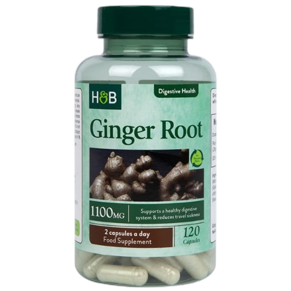 Ginger Root 1100 mg - 120 капсули - Feel You