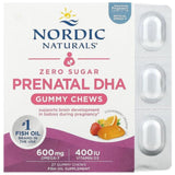 Prenatal DHA Gummy Chews 600 mg - 27 желирани бонбони - Feel You