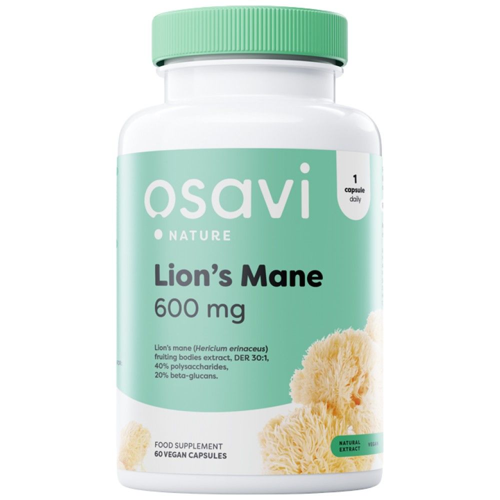 Lion's Mane 600 mg - 60 capsules