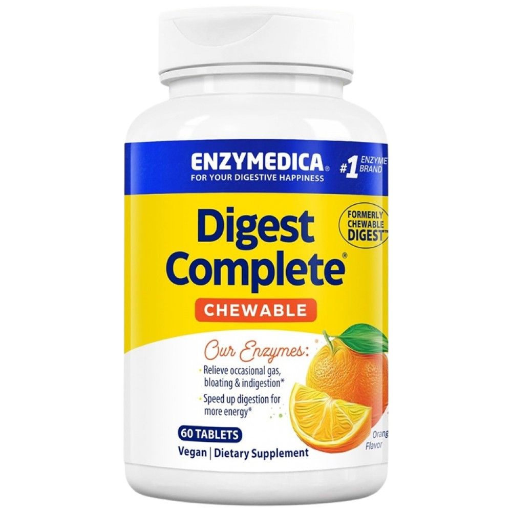 Digest Complete Chewable - 60 chewable tablets