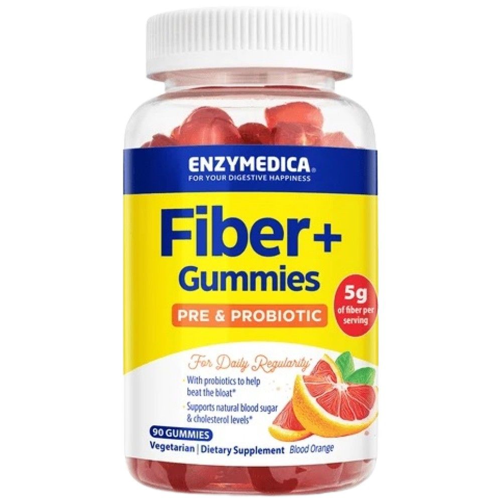 Fiber+ Gummies - 90 желирани бонбони