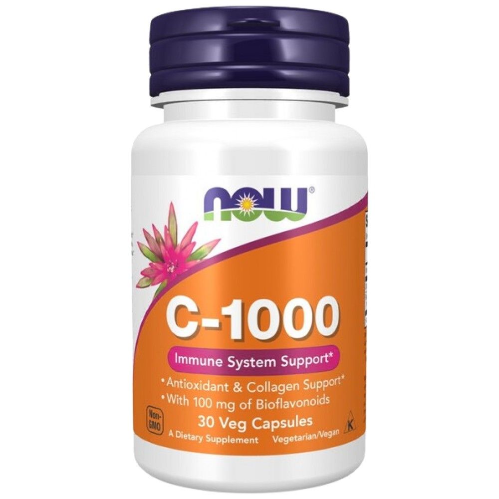 Vitamin C-1000 / with Bioflavonoids - 30 капсули