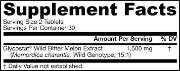 Wild Bitter Melon Extract - 60 tablets