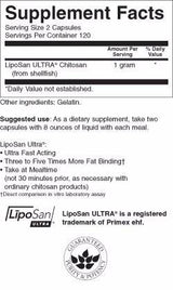 Δίαιτα Liposan Ultra 500 mg 240 κάψουλες