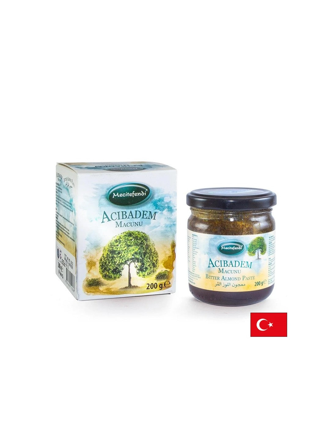 Pasta di mandorle e miele amara - Per una forte immunità e buona digestione, 200 g