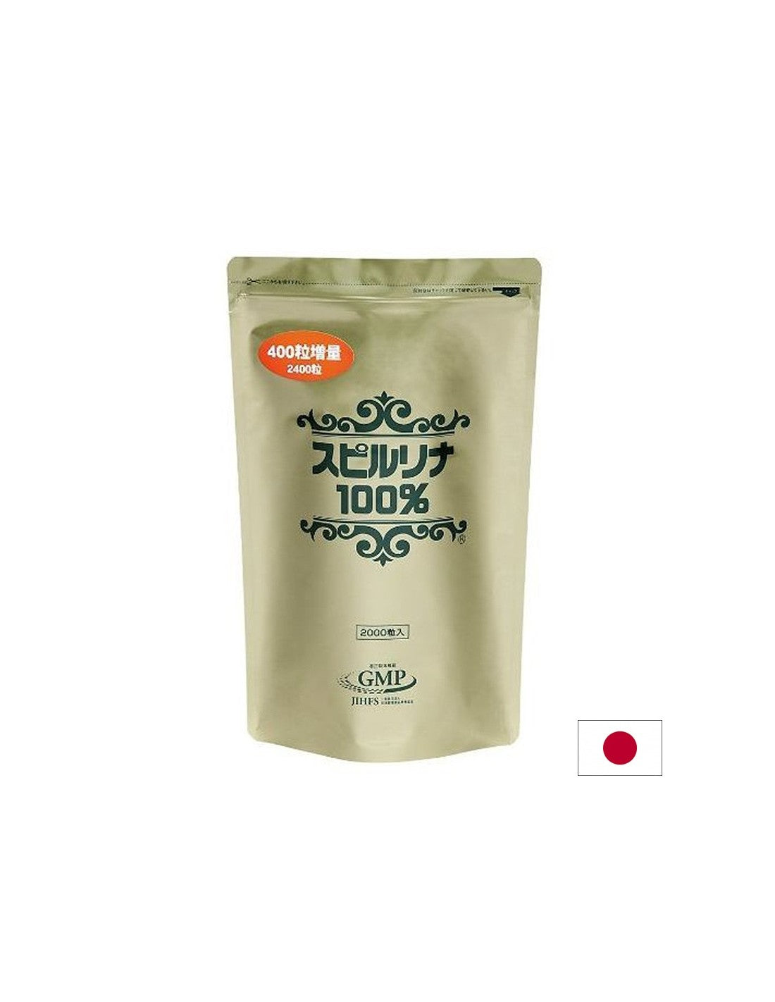Japonska Spirulina 100% - razstrupljanje in imunost, 2400 tablet