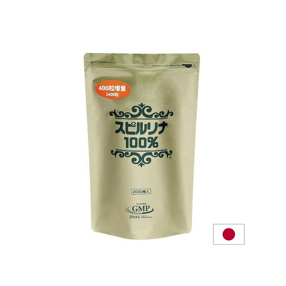 Japonska Spirulina 100% - razstrupljanje in imunost, 2400 tablet