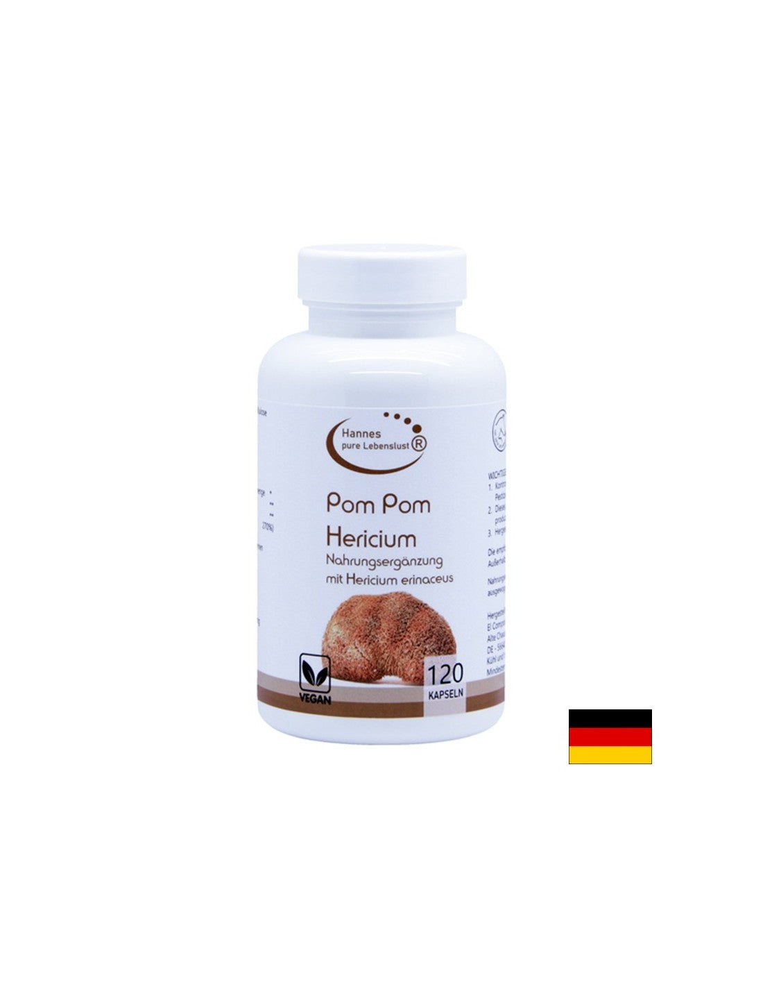 Immunity and brain function - Lion's mane, 120 capsules
