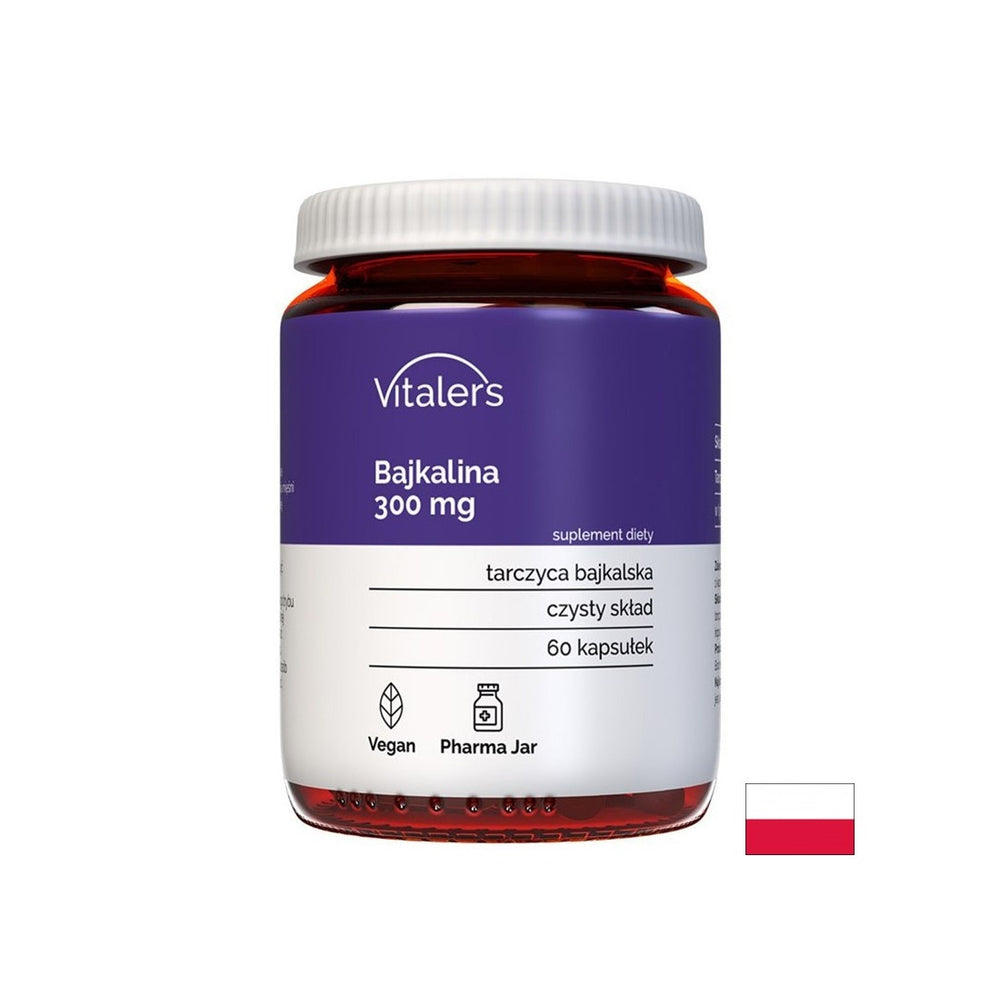 Imunitate și o inimă sănătoasă - Scutellaria Baikal, 300 mg x 60 capsule