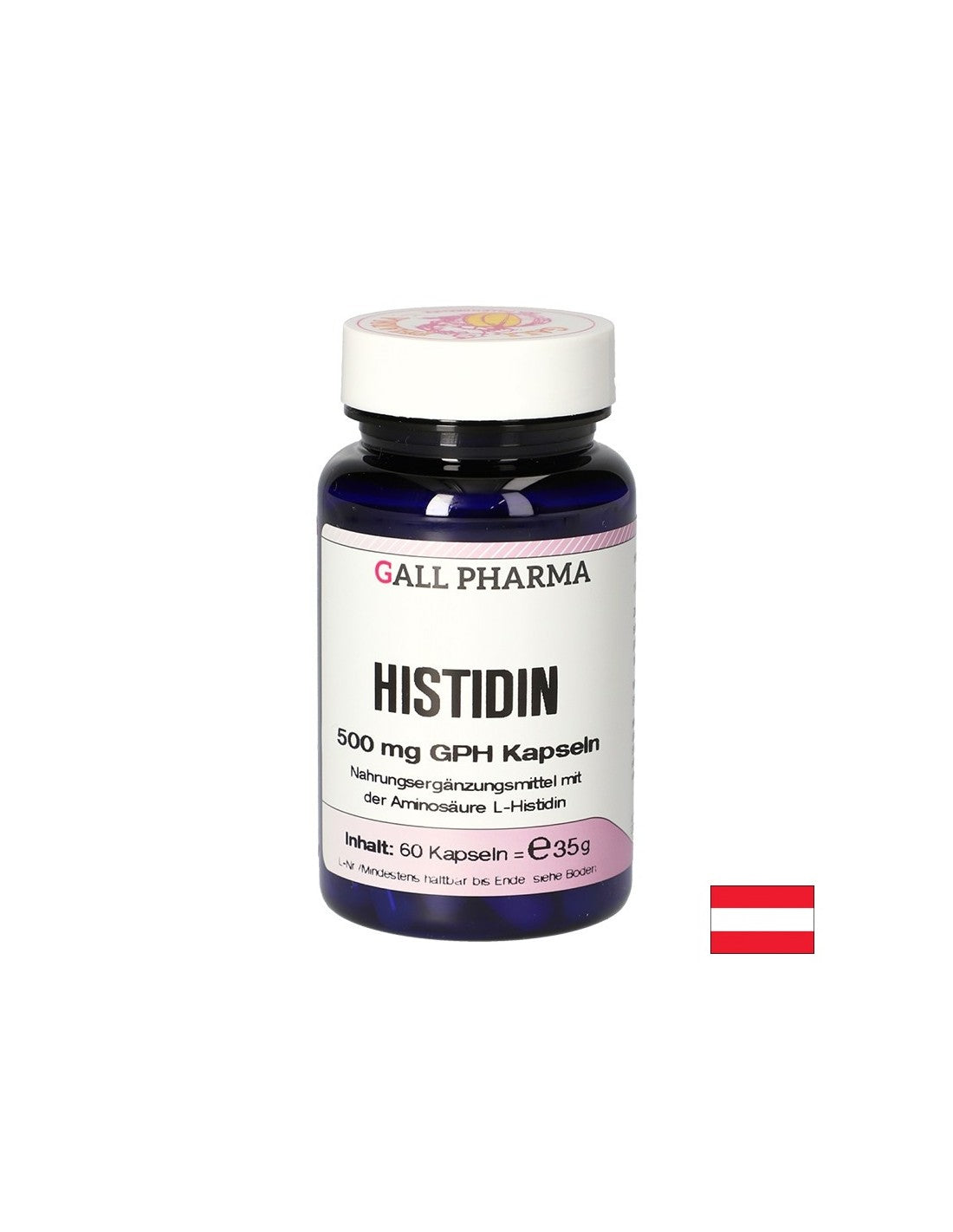 Imunita - L -histidín, 500 mg x 60 kapsúl