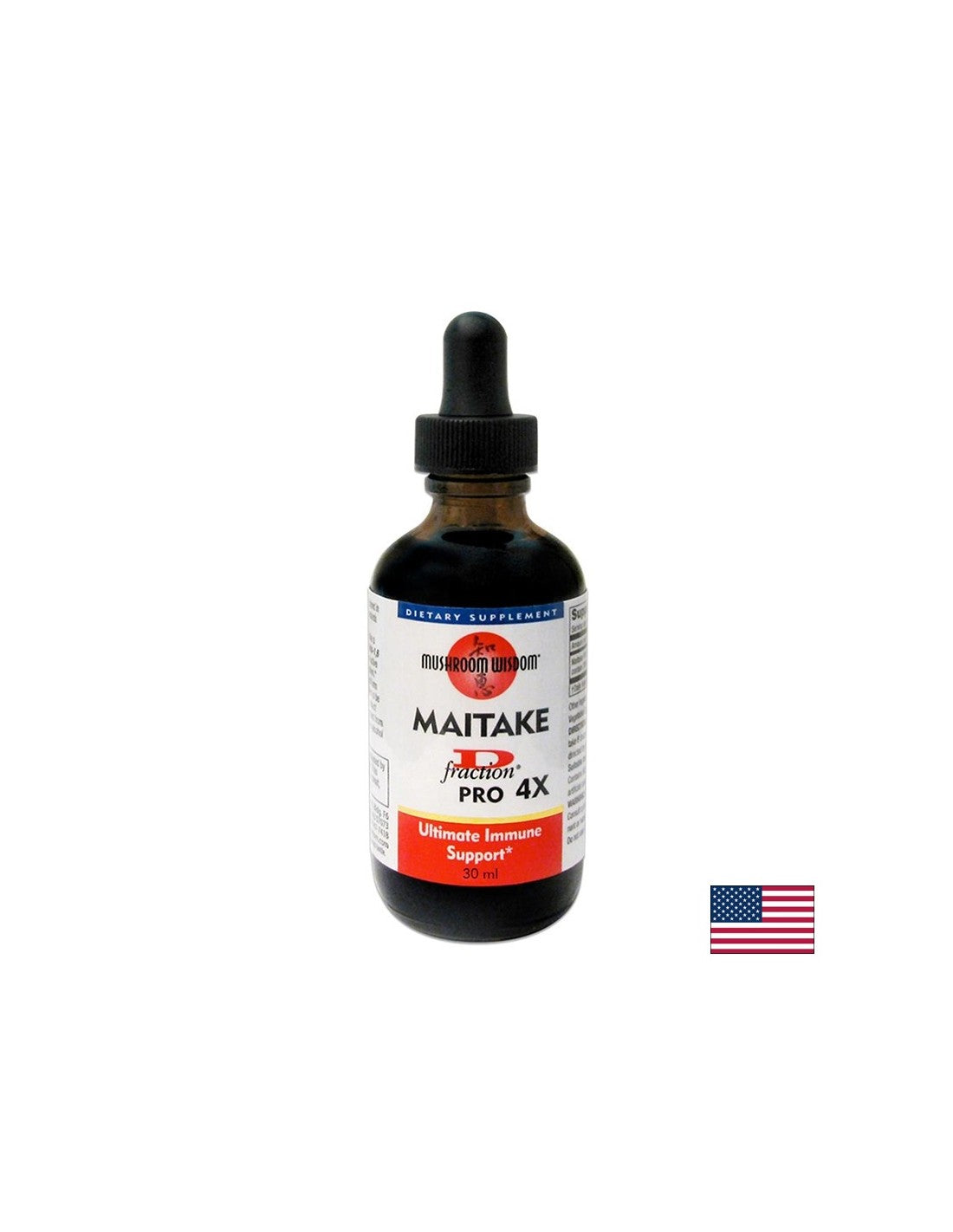 Immunity - Maitake D-Fraction pro 4X, drops 30 ml