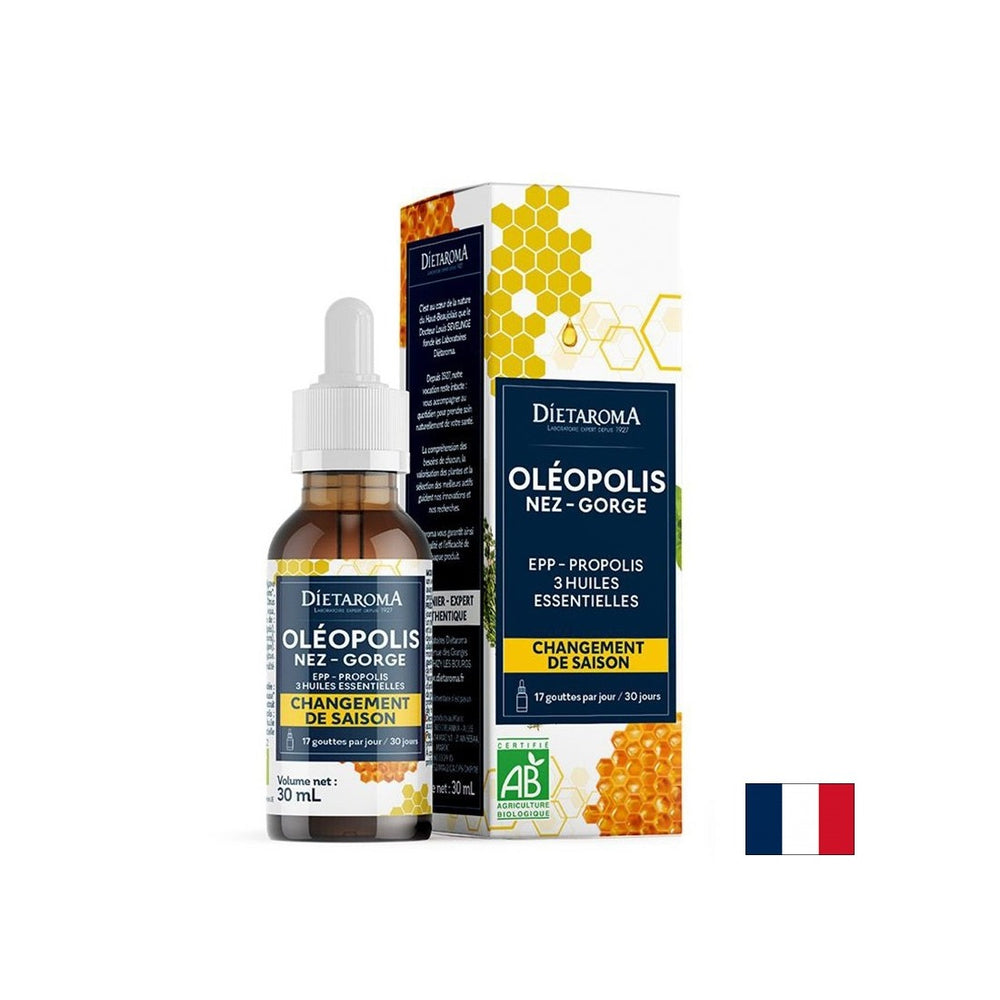 Imunita - oleopolis (s extraktem grapefruitu, propolis, tymiánu, oregano a kafrového dřeva), 30 ml kapek (bez alkoholu)