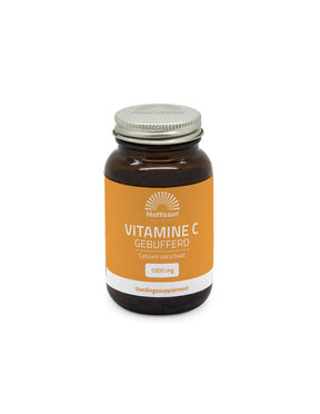 Immunity - Vitamin C (calcium ascorbate) /Buffered/, 1000 mg x 90 tablets - Nutra Best Europe