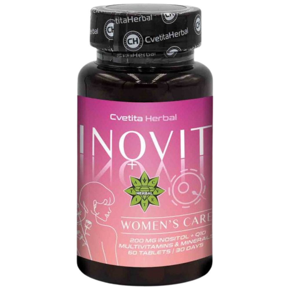 Inovit 365 | Multivitamins and Minerals for Women with Coenzyme Q10 - 60 Таблетки - Feel You