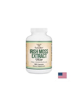Irish sea moss - Red algae (Irish moss), 180 capsules Double Wood