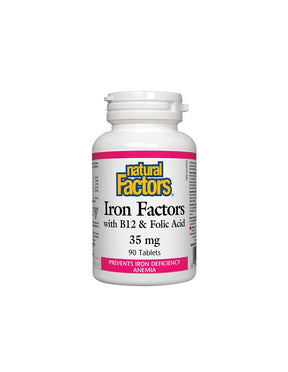 Iron Factors® - 90 Tablets - Nutra Best Europe