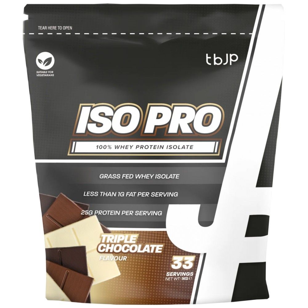 Iso Pro | Isolato proteico del siero di latte 100% - 1000 grammi