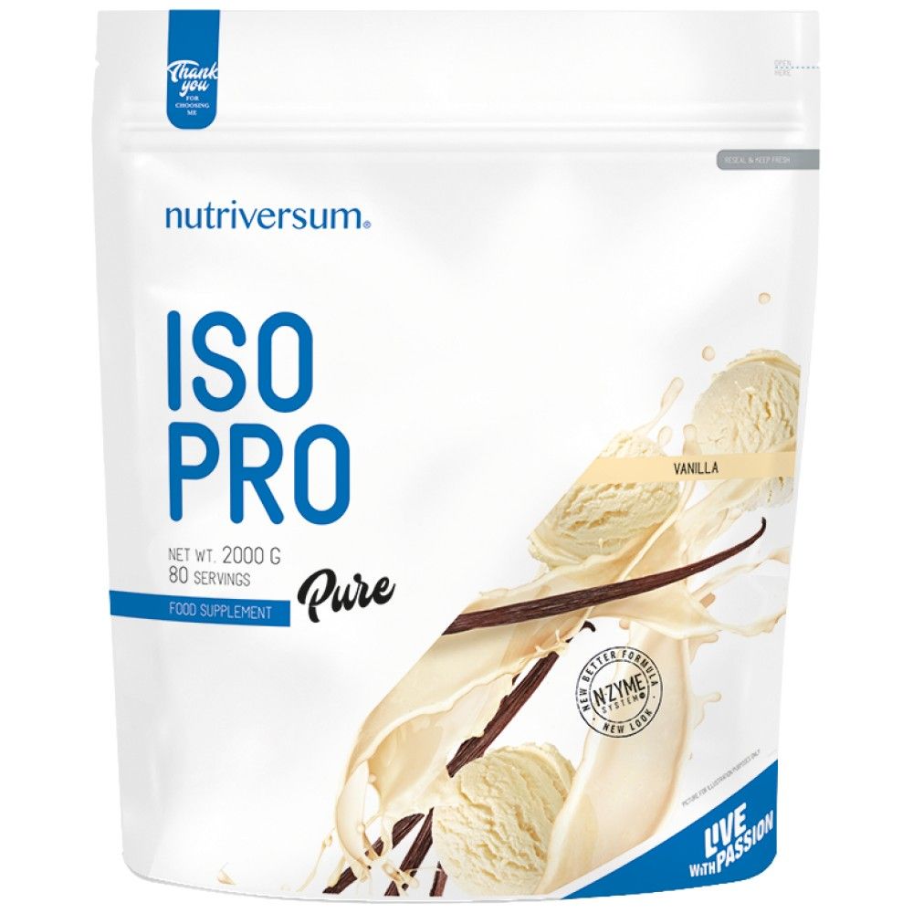 ISO Pro Pure Whey | Isolar com N -Zimes System - 2000 gramas