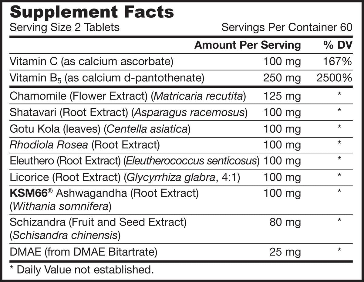 Adrenal Optimizer - 120 tablets